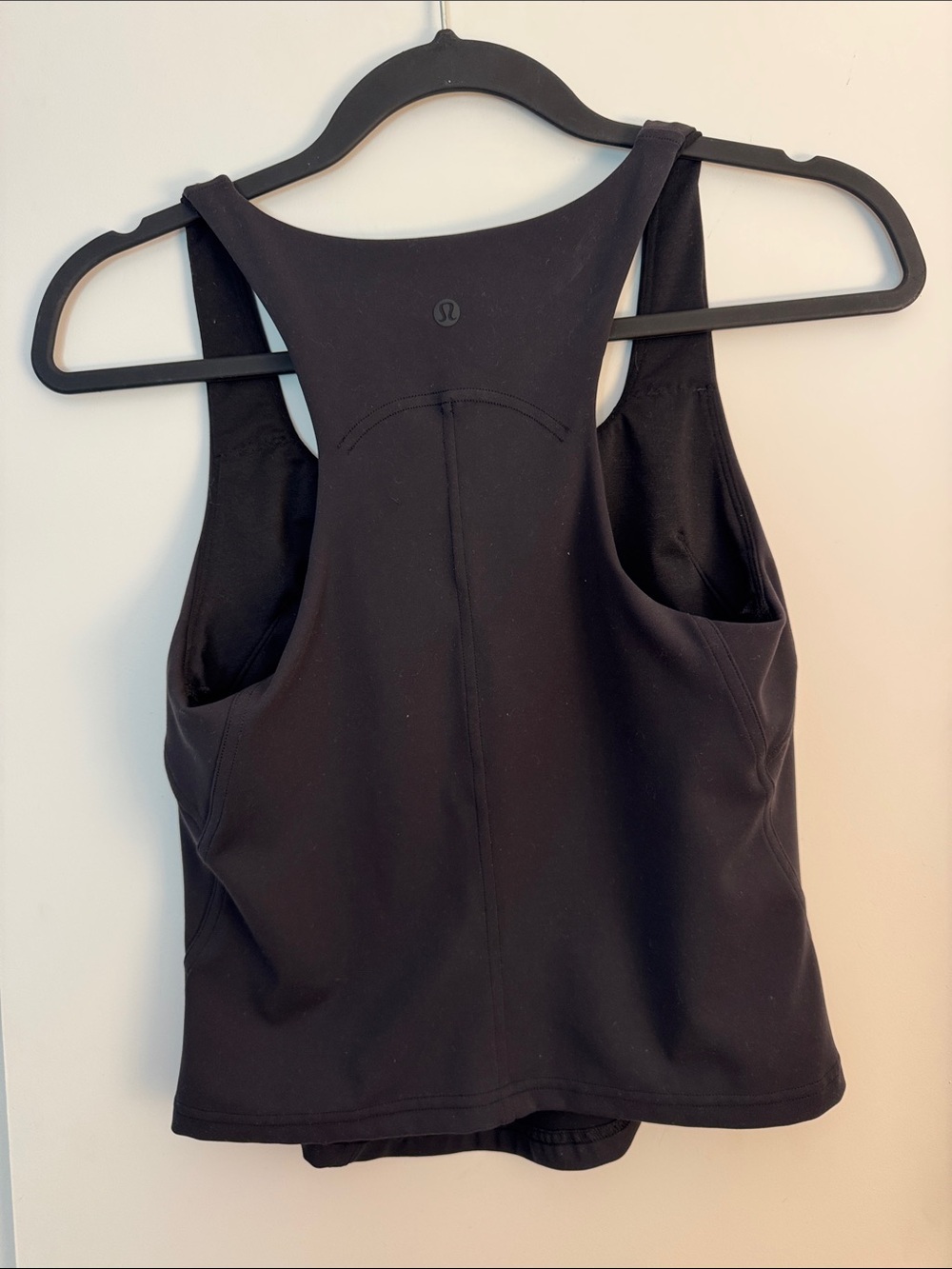 lululemon athletica Black Scoop Neck Performance Tank built-in bra - Picture 5 of 6